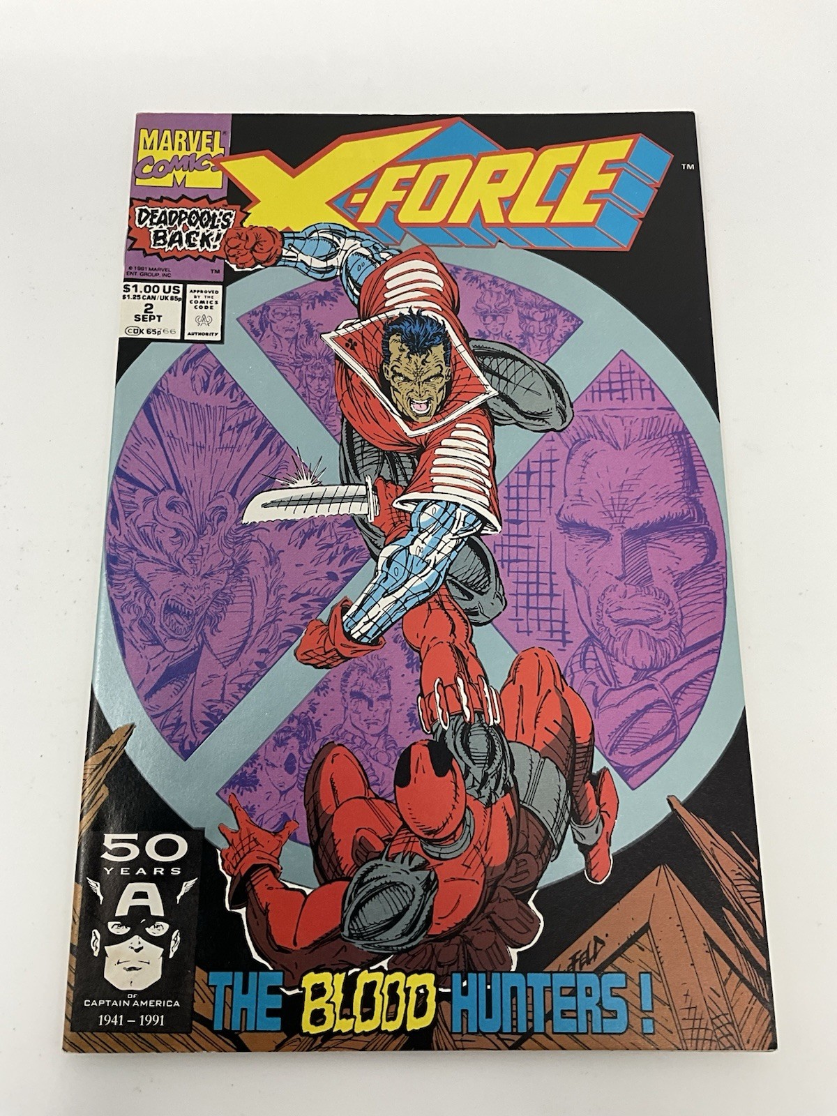 X-Force #2 (Marvel Comics) quasi nuovo mai letto alta qualità!