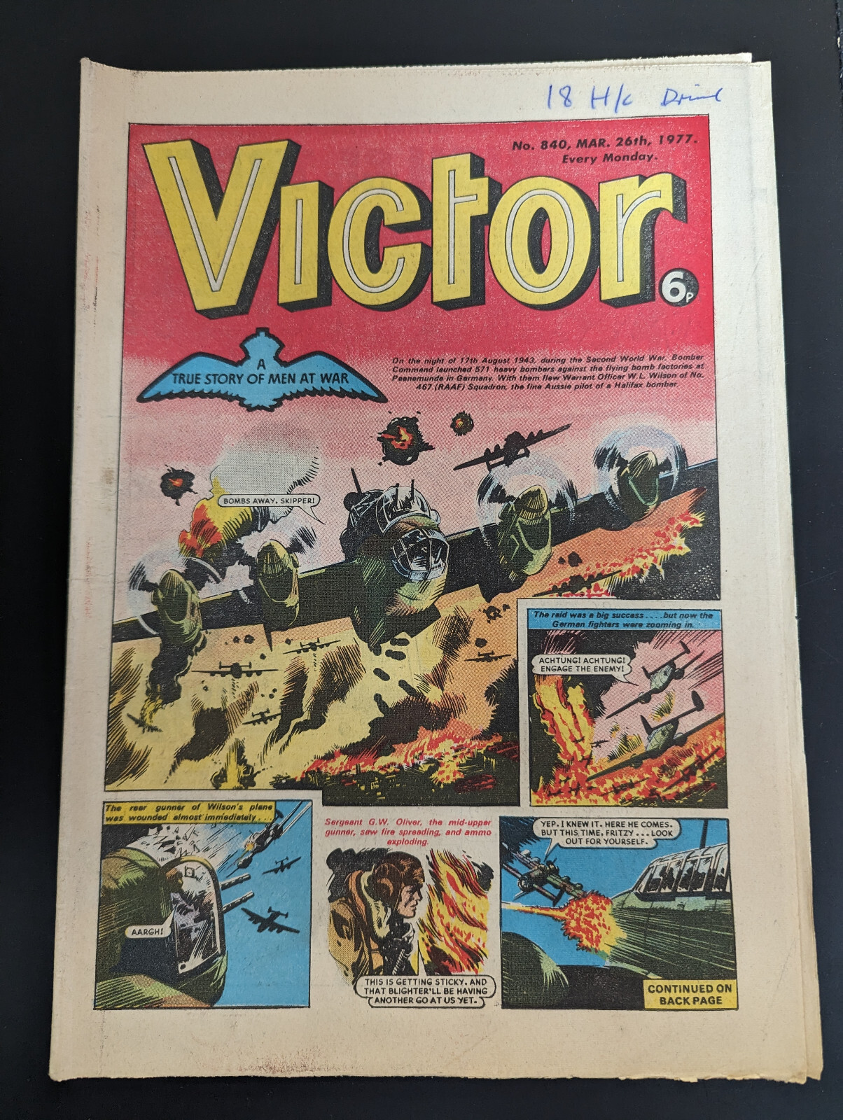 The Victor Comic, No 840 March 26th 1977 