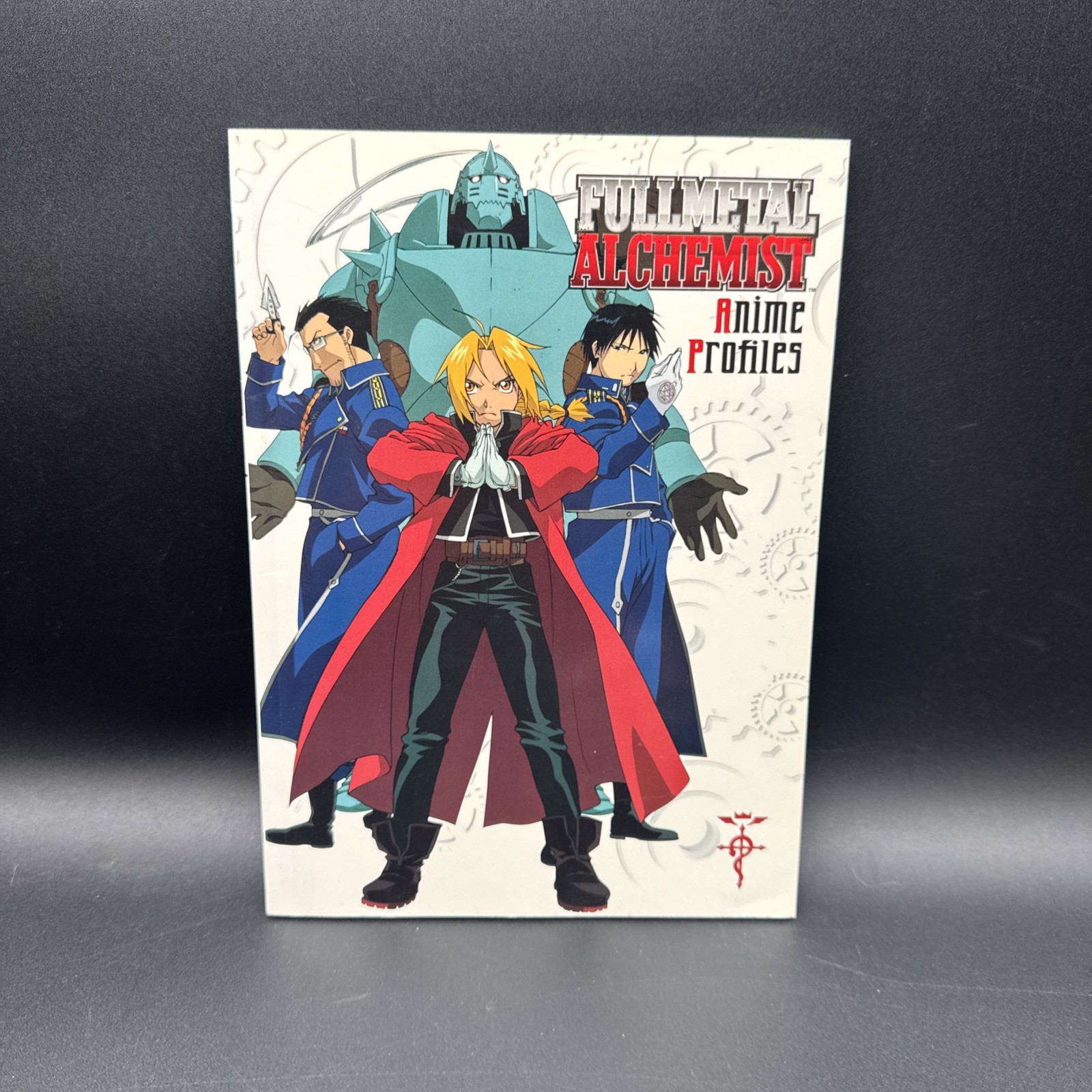 FULL METAL Alchimista Anime Manga Profili Copertina Morbida Libro Lingua Inglese