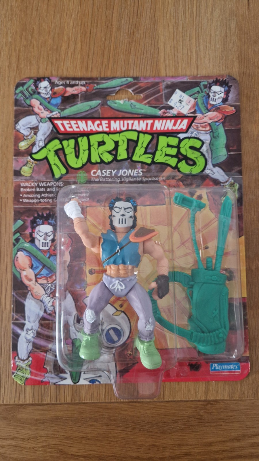 Vintage Teenage Mutant Ninja Turtles MOC Casey Jones TMNT compagni di gioco