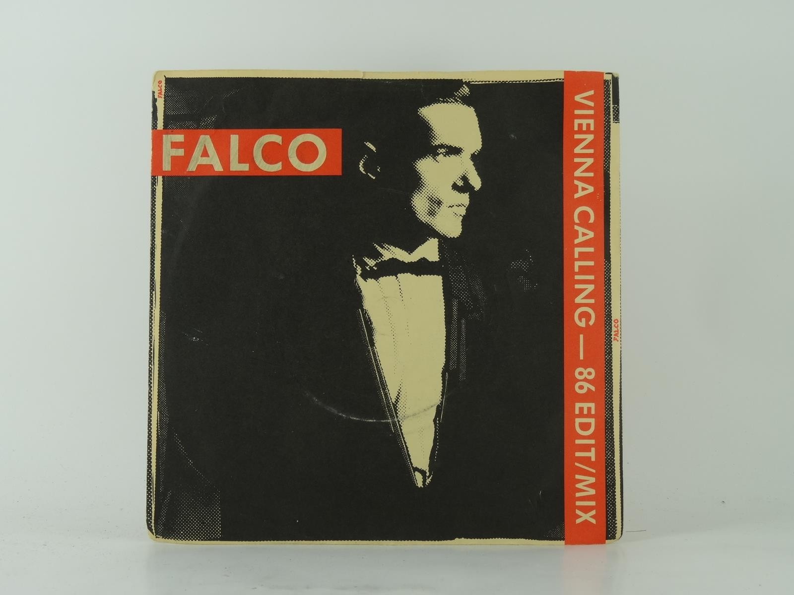 FALCO VIENNA CALLING EX/EX (10) 2 Track 7" Single including Picture Sleeve A&M R