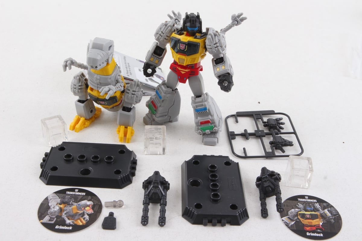 Blokees Transformers Galaxy Version Grimlock Robot & Dino Mode Complete