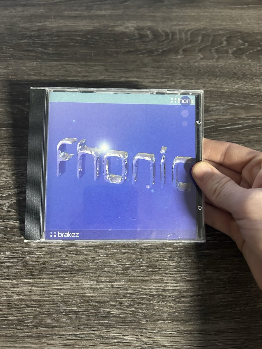 Fhonic -Brakez CD 2001 RARE & OUT OF PRINT! / Shane Ries / Dr. Onionskin