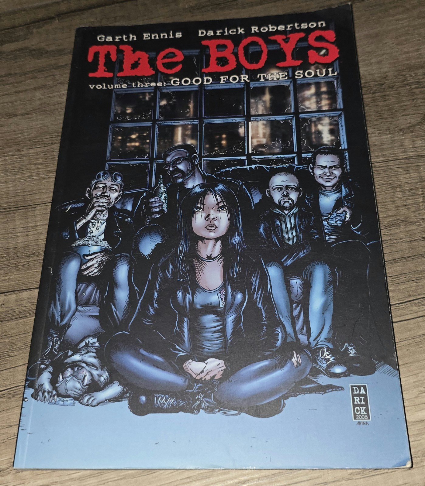The Boys Volume 3 Good For The Soul TPB Garth Ennis Darick Robertson Titan Books