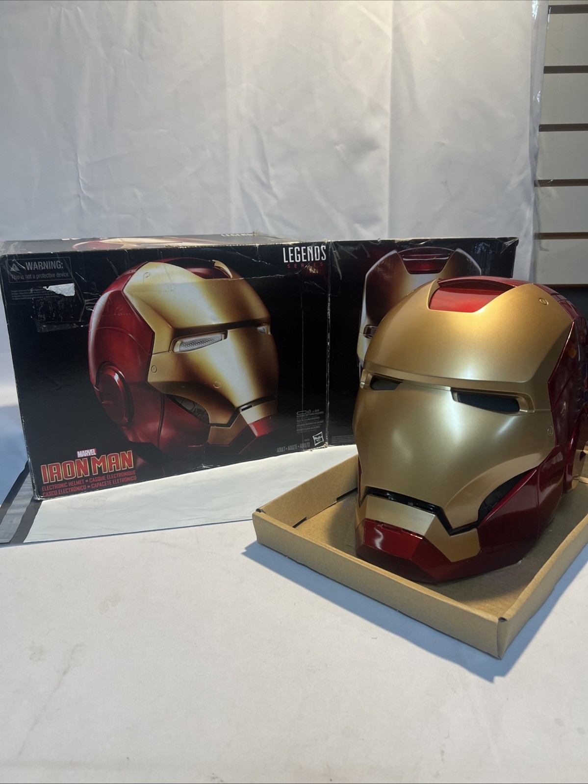NEW Hasbro Marvel Legends Avengers Iron Man Electronic Helmet Prop Replica Gear