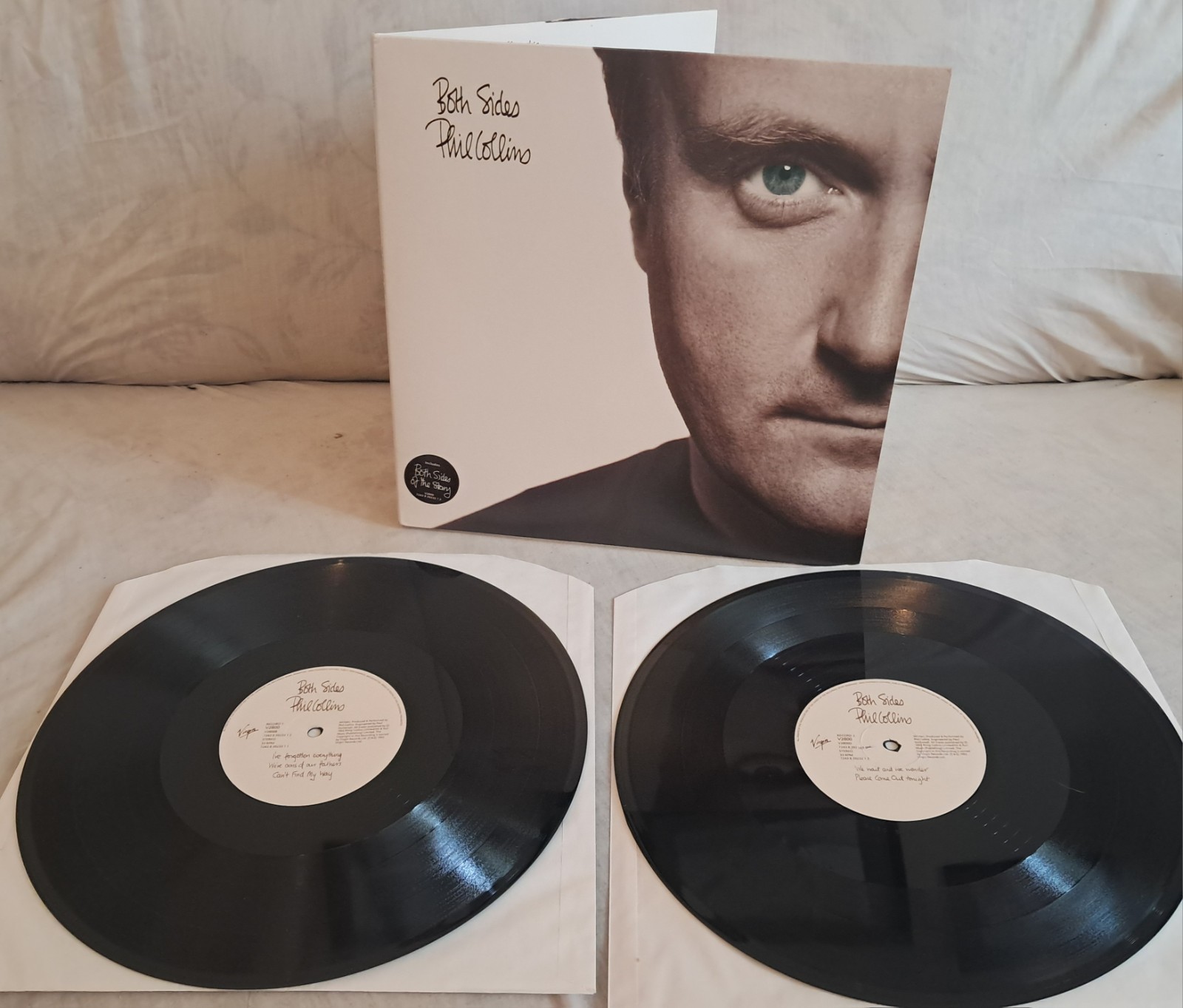 Phil Collins–Both Sides 1993 Virgin Dbl G/fold LP  UK VG/VG/EX READ DESCRIPTION