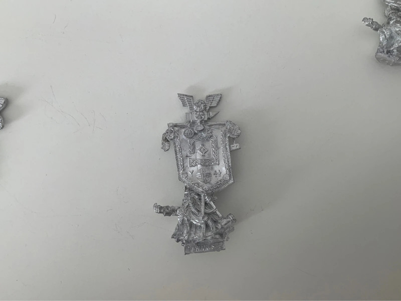 Warhammer the Old World dwarf BSB Thain 3rd edition