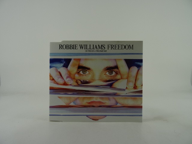 ROBBIE WILLIAMS FREEDOM (CD 2) (C17) 4 Track CD Single including Picture Sleeve 