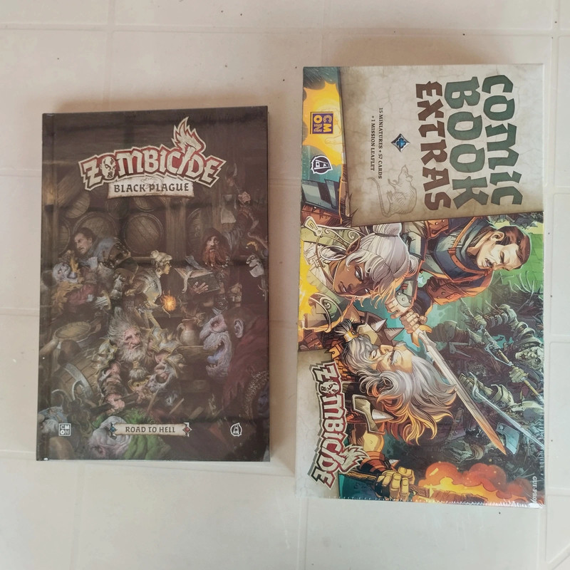 Zombicide comic book vol 2 black Plague