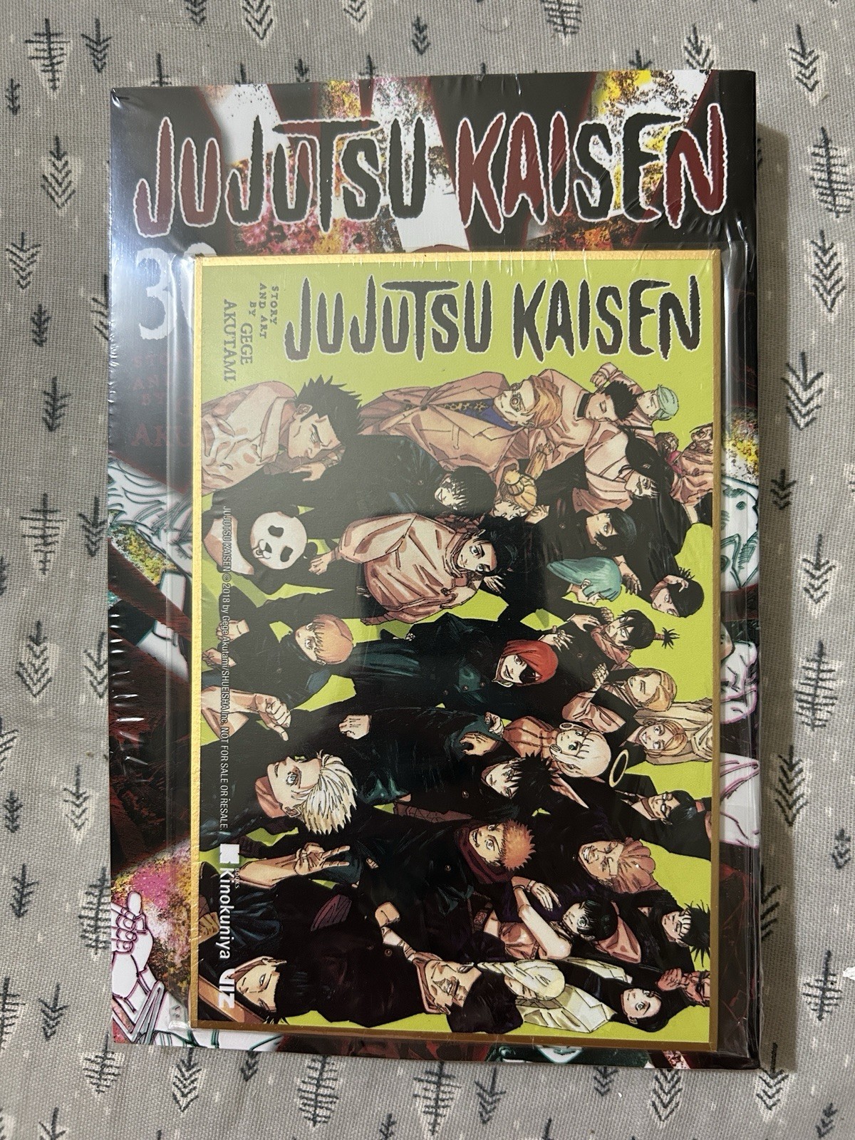 Jujutsu Kaisen JJK vol. 30 by Gege Akutami Kinokuniya Shikishi Edizione Esclusiva