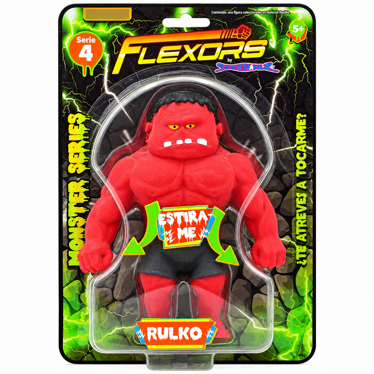 Rulko Flexors Modellino Elasticizzato Serie Mostri Flessibili Made In Mexico