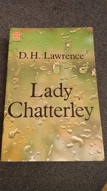 Livre "Lady Chatterley" D.H. Lawrence Le Livre de Poche