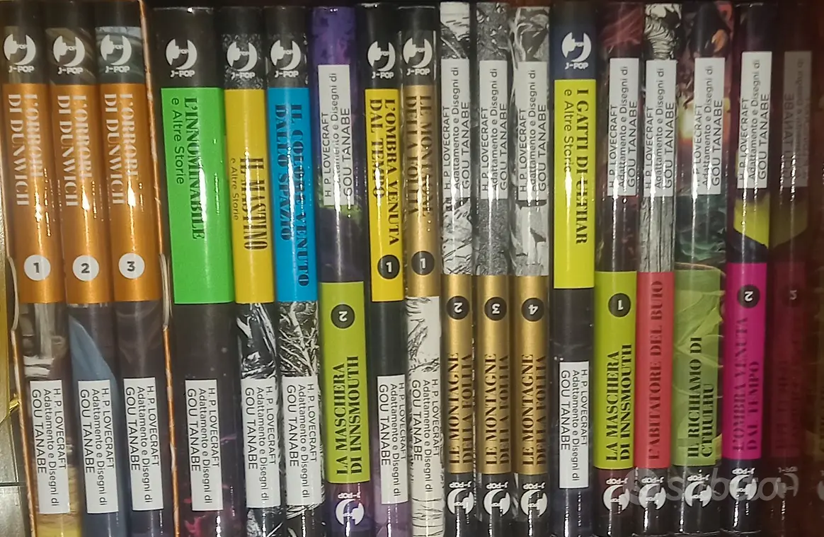 lovecraft seria completa gou tanabe italiano