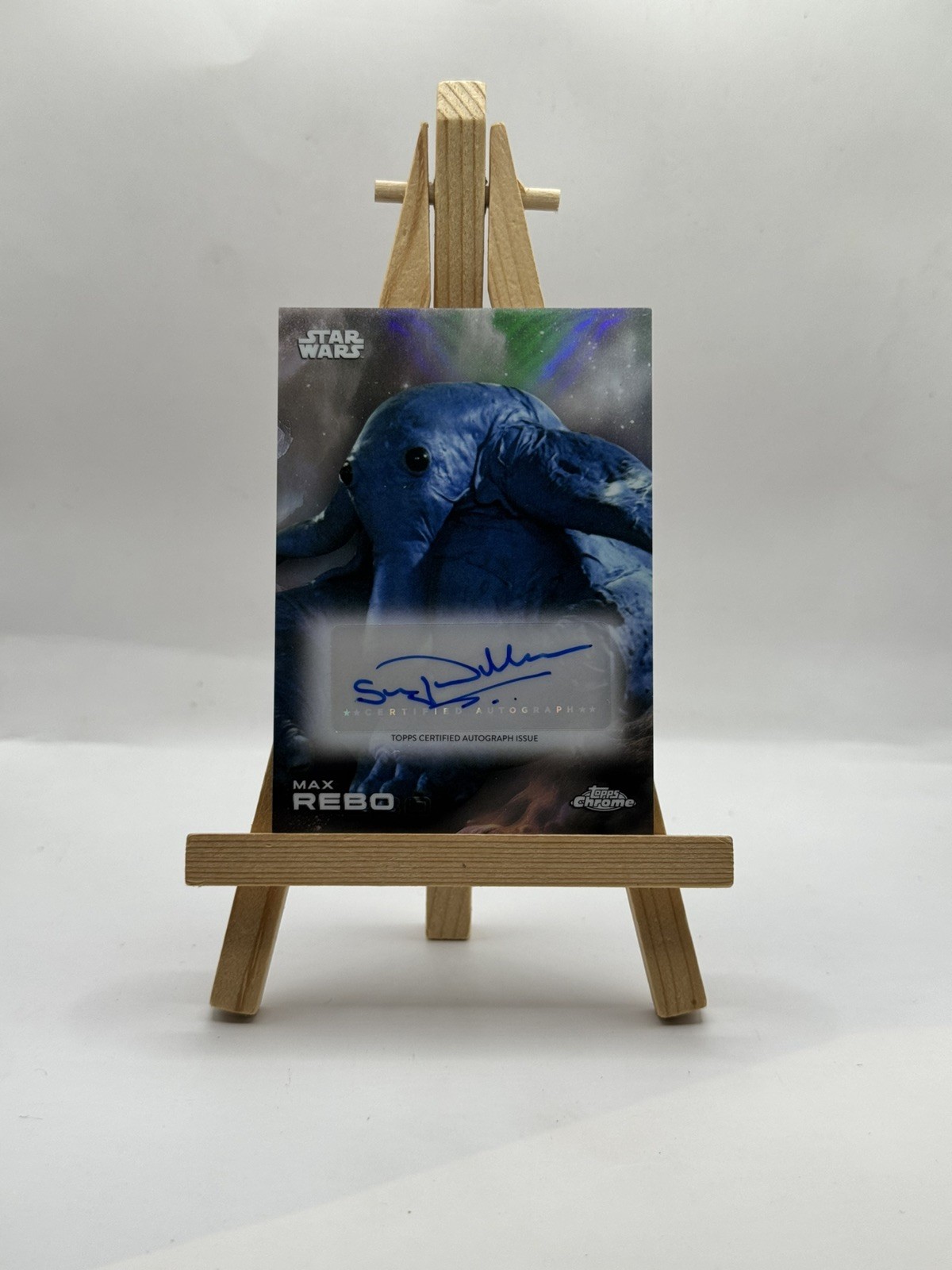 2025 Topps Chrome Star Wars Simon Williamson Max Rebo Auto Signatures #A-SW