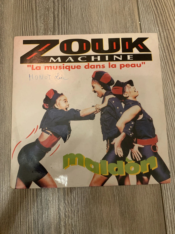 vinyle zouk machine - maldòn (la musique dans la peau)
