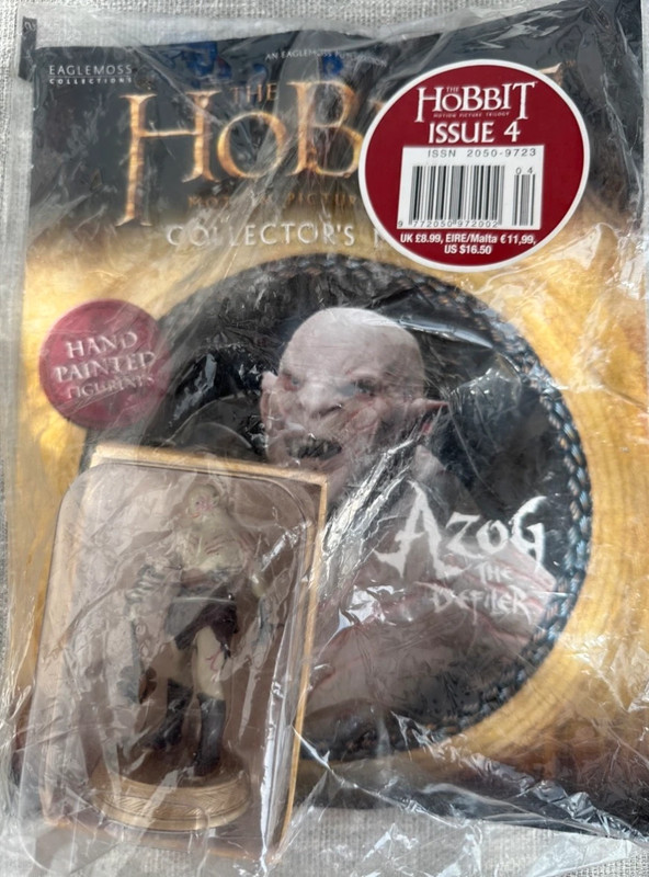 Figurine Azog le Profanateur - Le Hobbit Eaglemoss (Neuf Scellé)