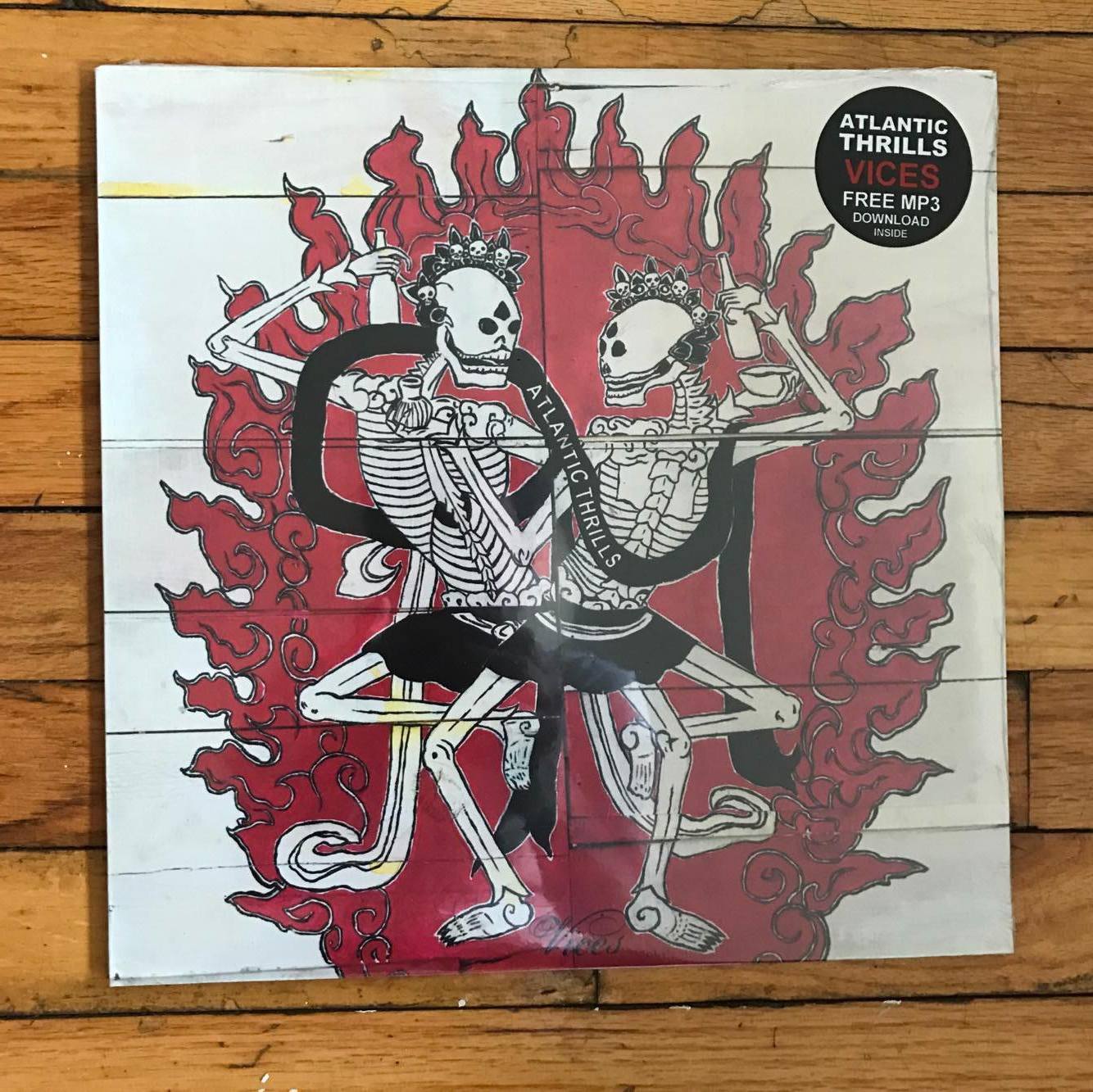 Atlantic Thrills - Vices LP garage punk surf psychedelic psych 12" vinyl SEALED 