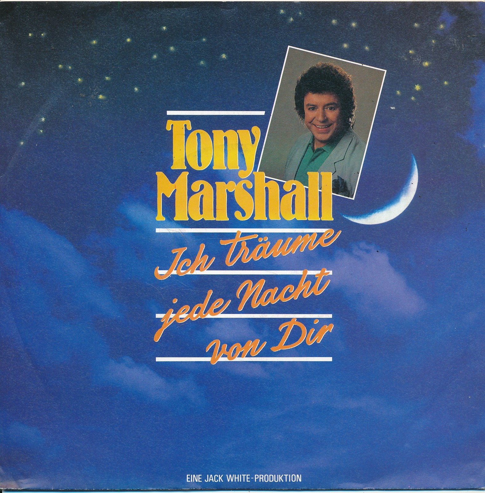 Ich träume jese Nacht von dir - Tony Marshall - Single 7" Vinyl 227/08