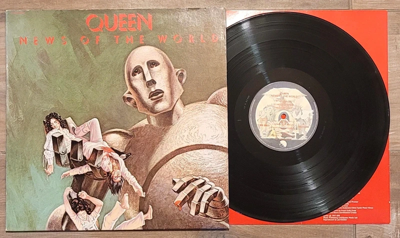 Queen - News Of The World (Rock) / LP 33T Gatefold 1977 France Emi VG+/VG+