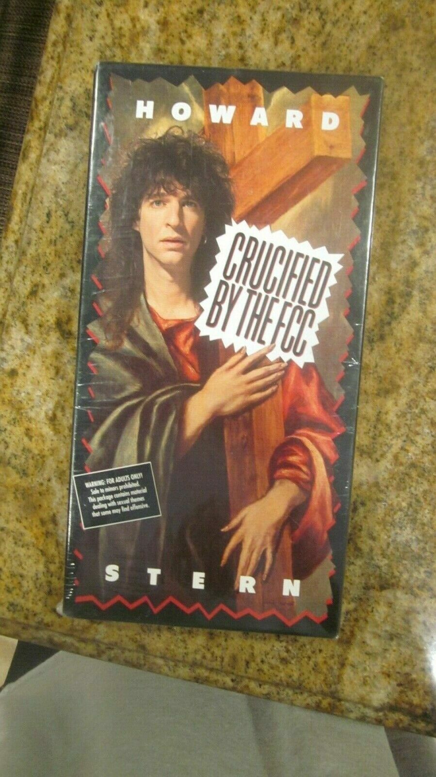 HOWARD STERN FACTORY SEALED CRUCIFIED BY THE FCC CASSETTE TAPES WOW!!! SALE