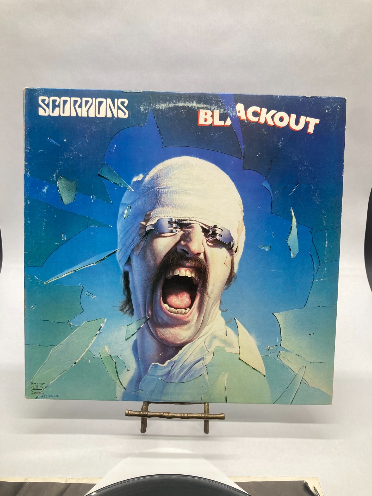 Scorpions Blackout Vintage Vinyl LP 1985 Mercury Record SRM-1-4039