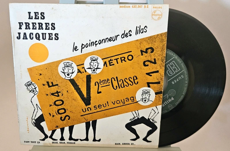 7" - Les Frères Jacques – Le Poinçonneur Des Lilas