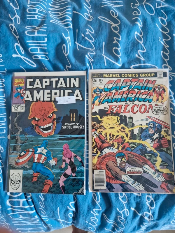 Lote 2 Cómics Originales Marvel USA - Captain America