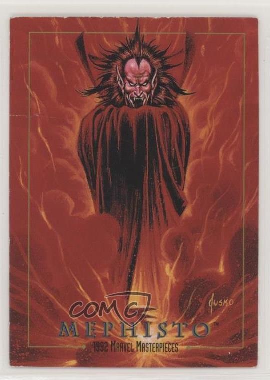 1992 SkyBox Marvel Capolavori Mefisto #54 0nl0