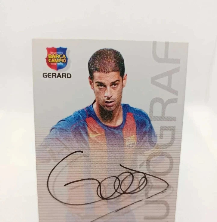 79 Gerard Auto 04 05 FC Barcelona Panini Megacracks Barça Campió 2004 2005 MGK
