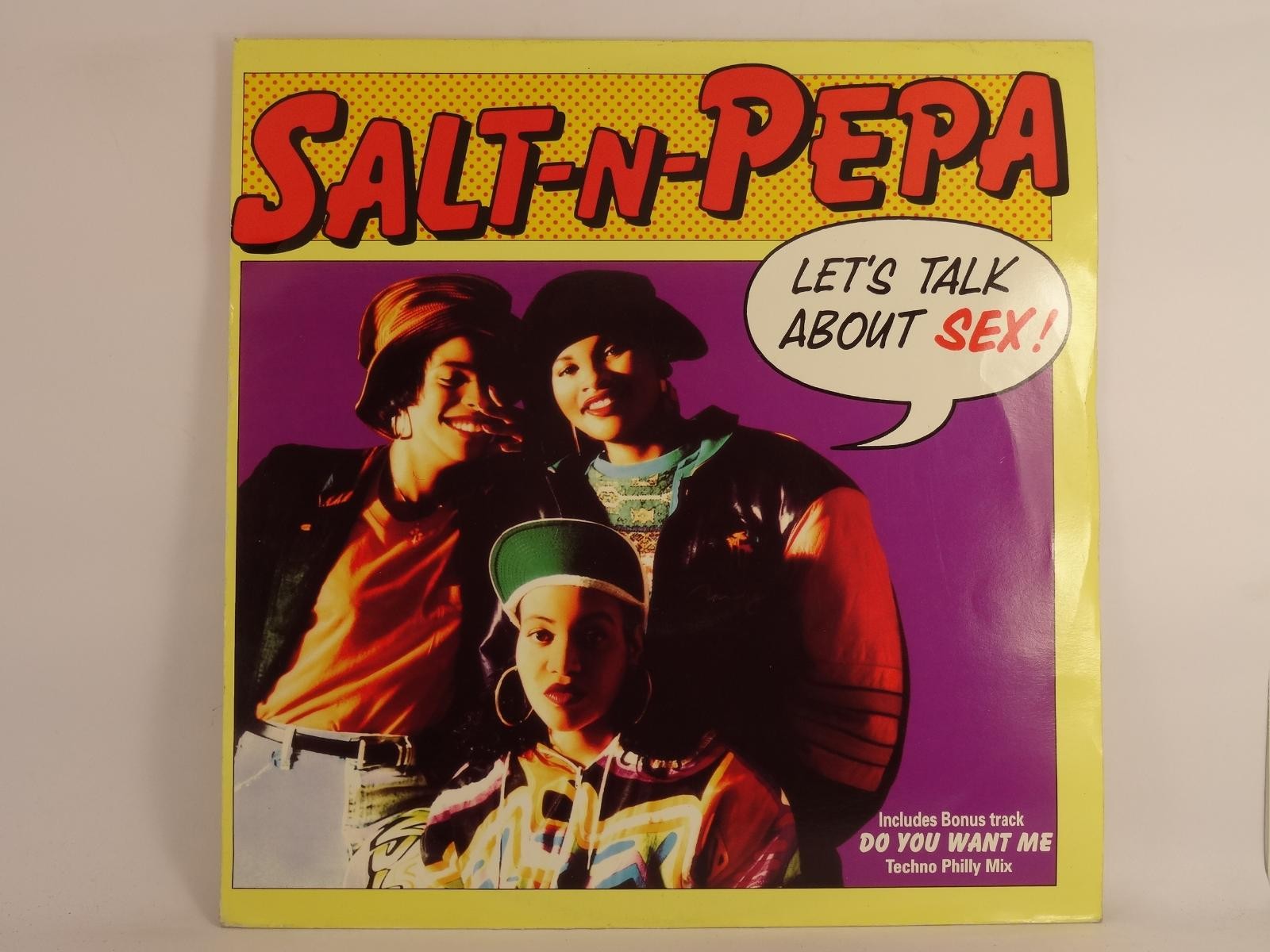 SALT N PEPA LET'S TALK ABOUT SEX (A) 12" FFRR