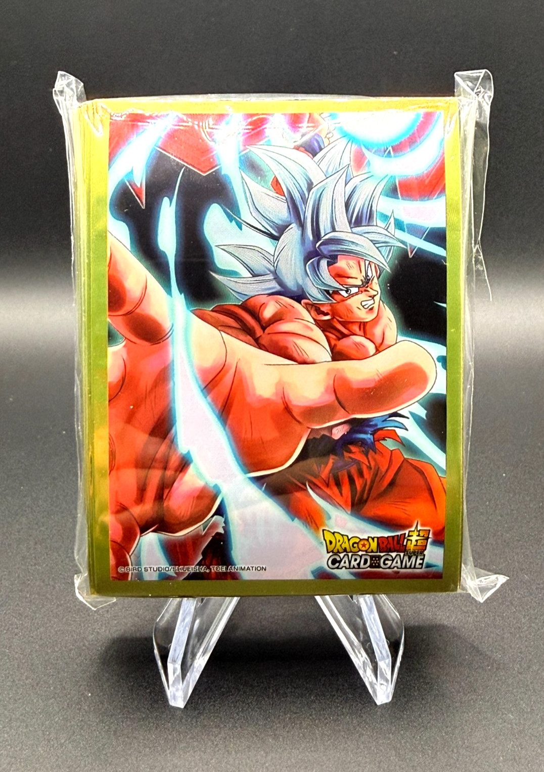 Goku Ultra Instinct Sleeves Sigillato Collezione Regalo 2022 Dragon Ball TCG Masters