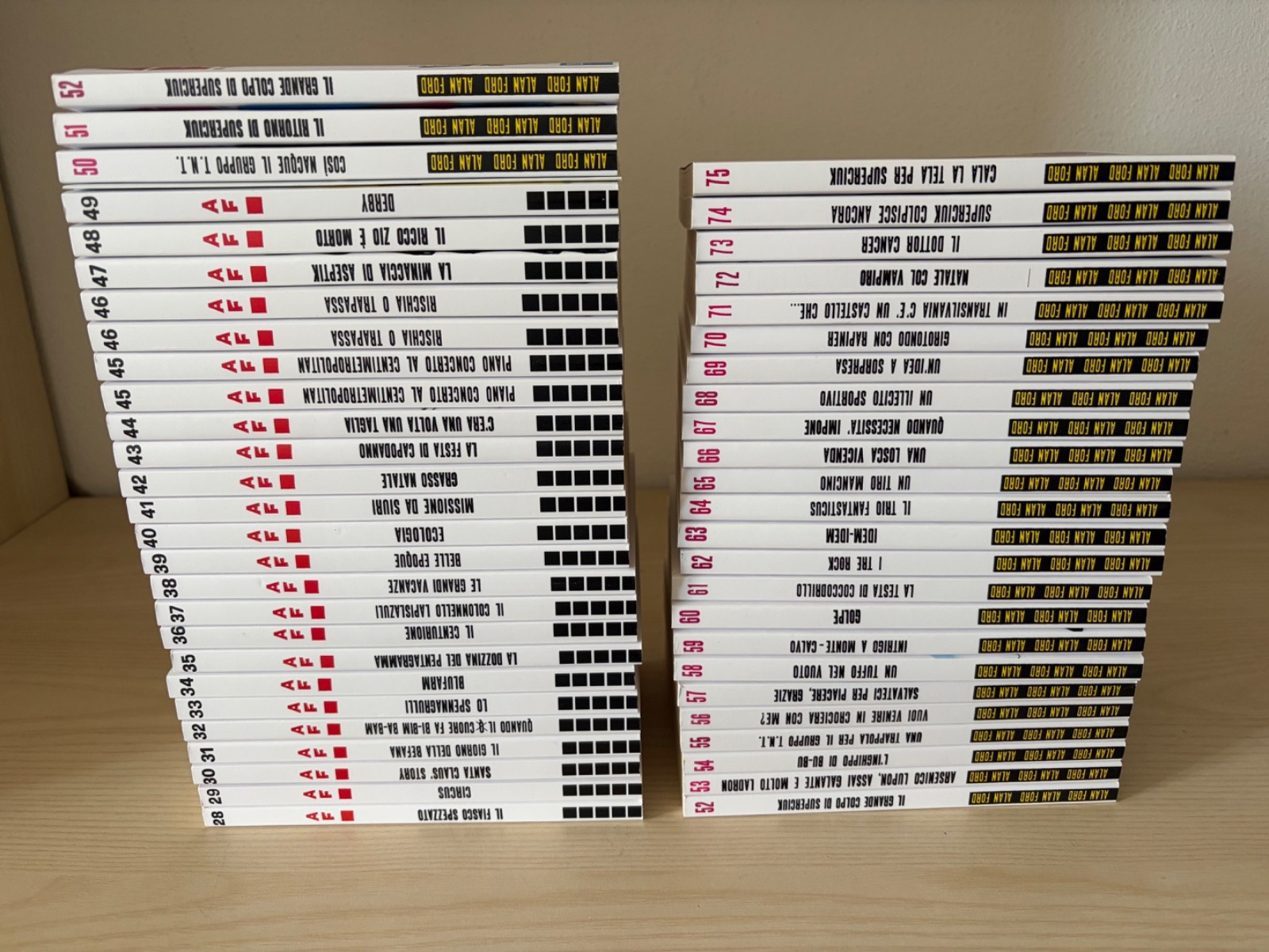 Alan Ford dal nr. 1 al nr. 75 copia anastatica Gazzetta