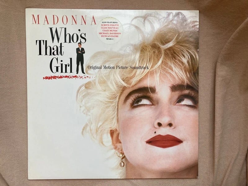 Vinyle 33T. LP. Madonna. Who’s that girl.