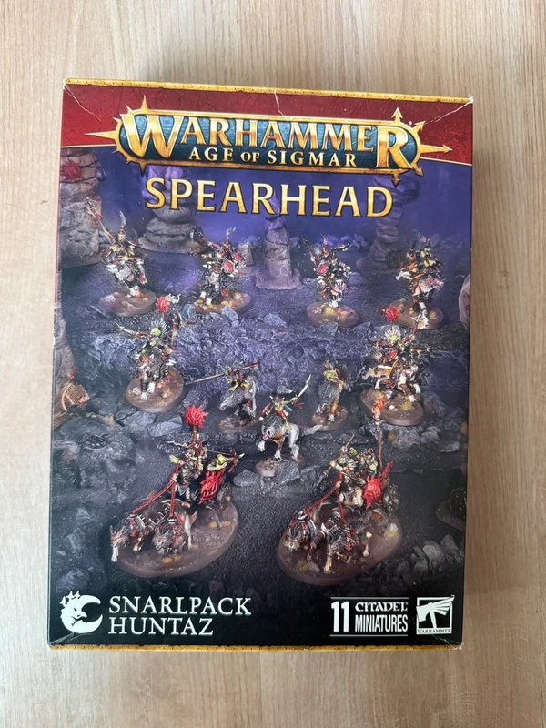 Age of Sigmar  Spearhead Gloomspite Gitz  Snarlpack Huntaz