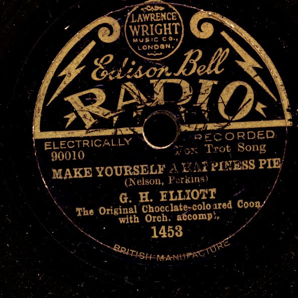 G.H.ELLIOTT "The Original Chocolate-colored Coon" Make your self a happiness M29