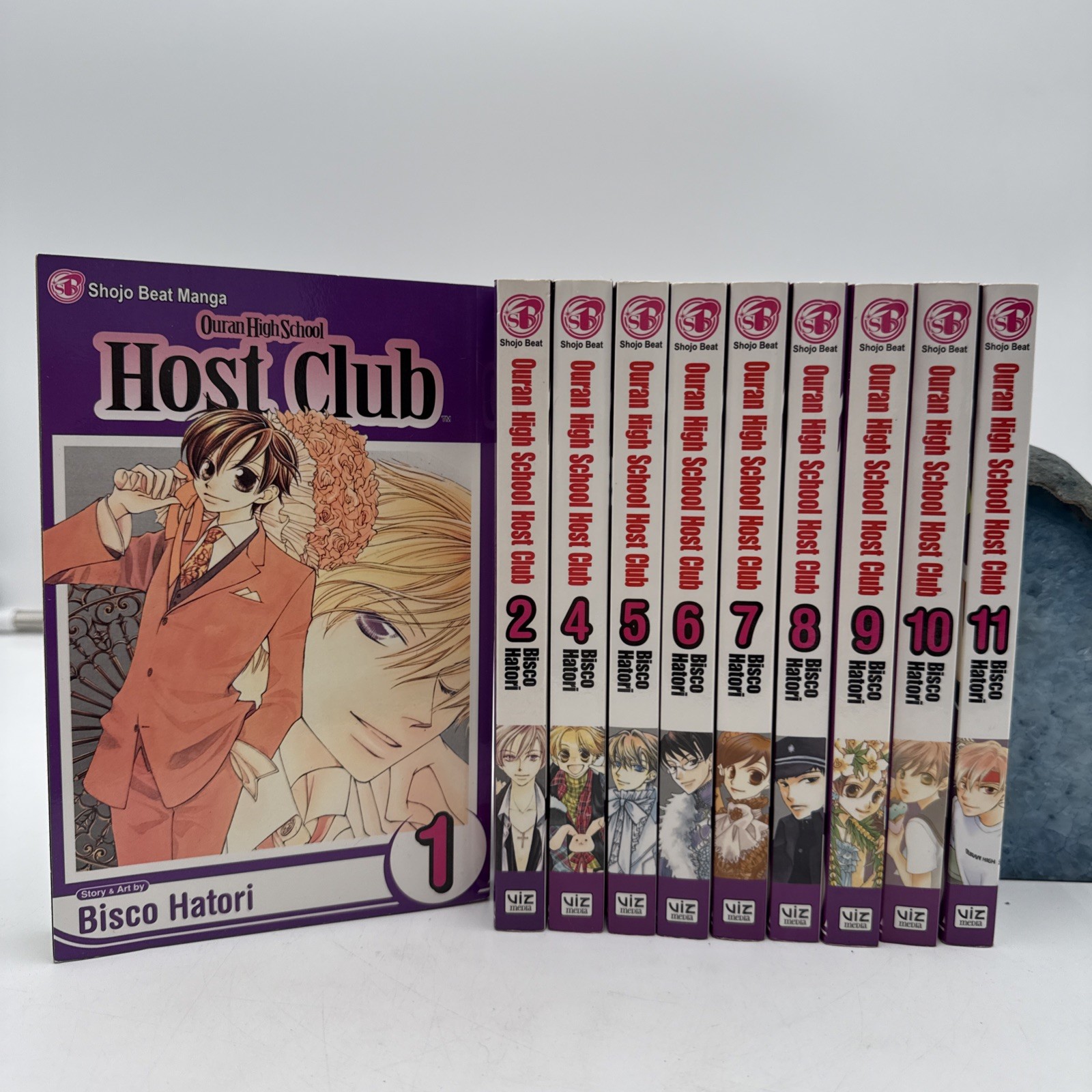 Ouran High School Host Club Vol 1-2 4-11 Eng Manga 1° Abito Incrociato Harem RomCom