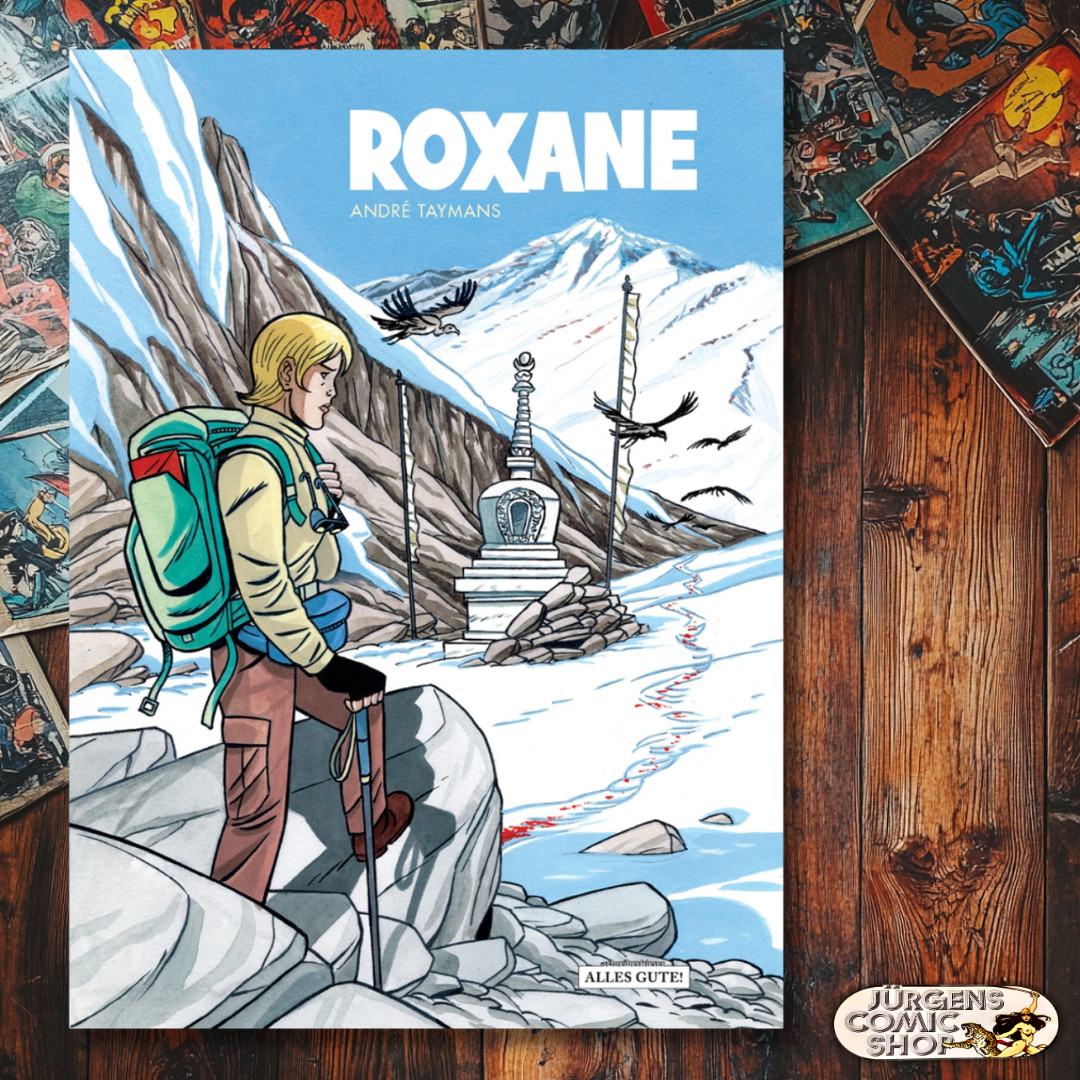 Roxane Edizione Completa HC André Tayman Scrittore e Lettore Avventura Fumetto Nuovo