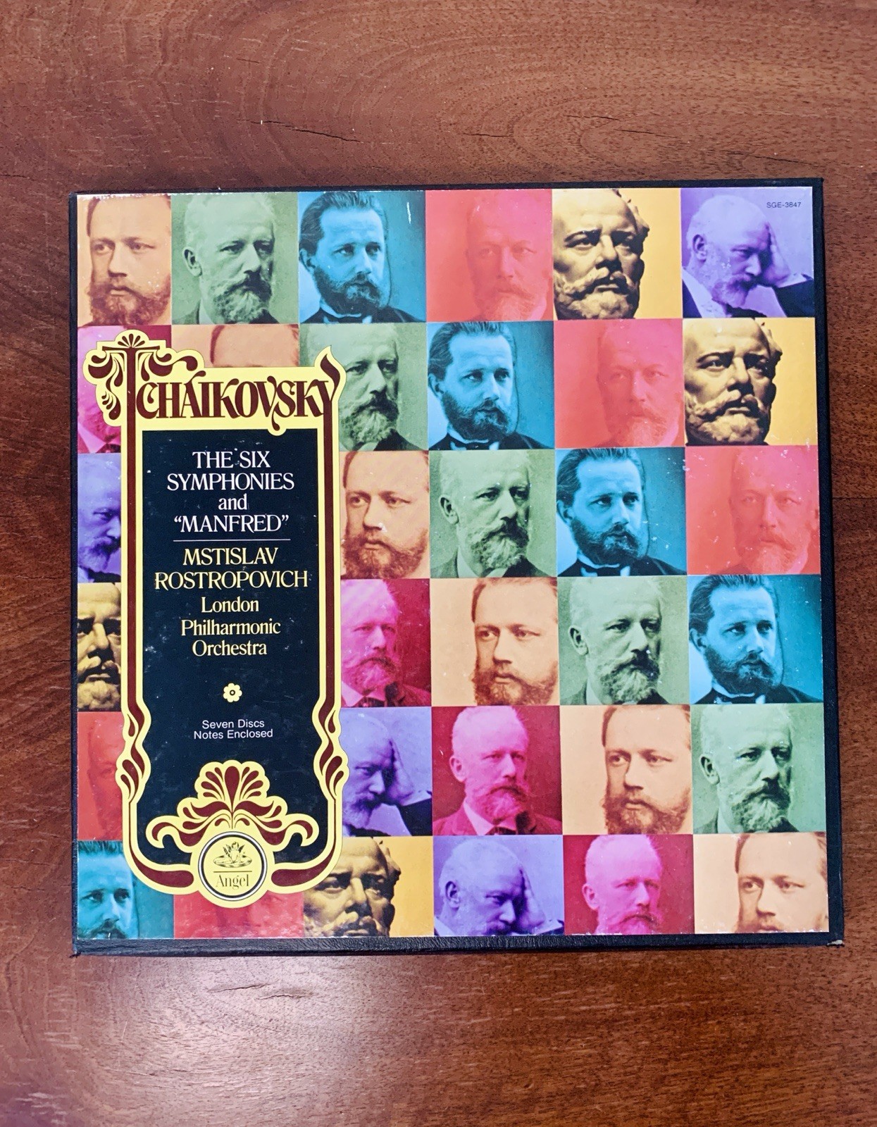 Tchaikovsky The Six Symphonies London Philharmonic EMI Classical Vinyl Set