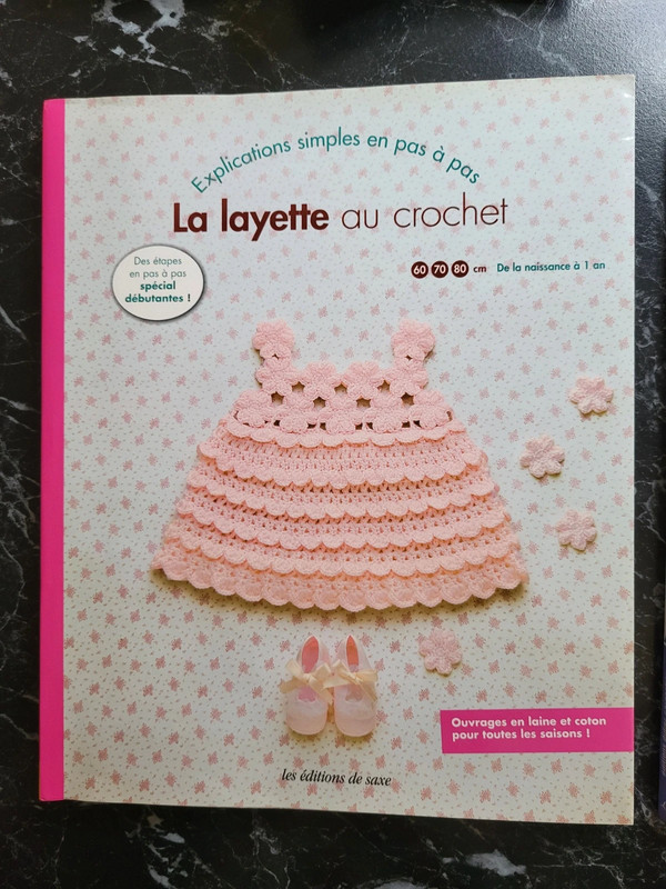 La layette au crochet des Éditions de Saxe