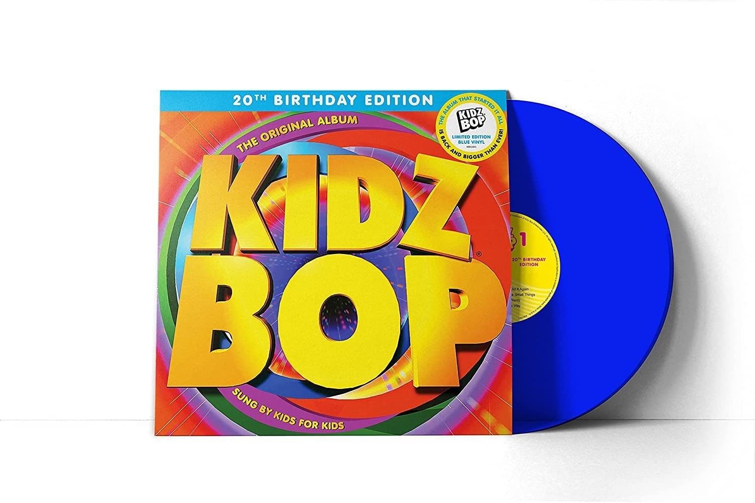 Kidz Bop Kids - KIDZ BOP 1 20th Birthday Edition [Blue Vinyl] - Vinyl - New
