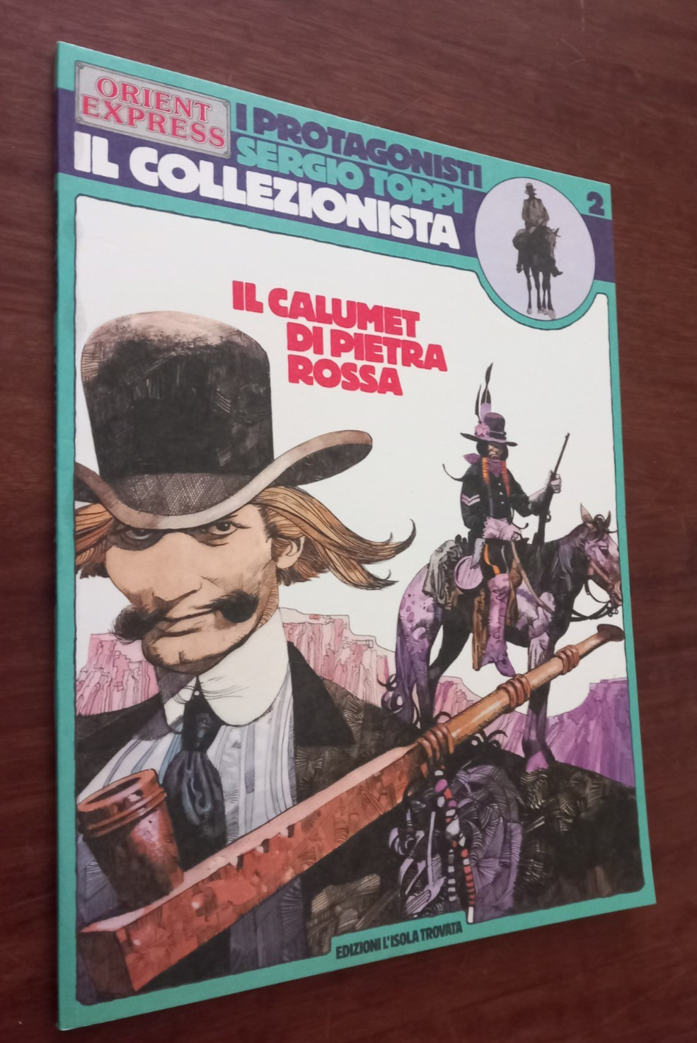 E1 ORIENT EXPRESS I PROTAGONISTI 2 IL CALUMET DI PIETRA ROSSA 1984 CVPGA