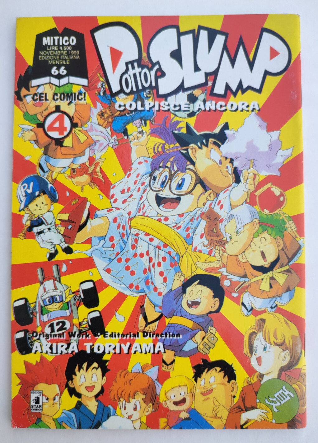 DOTTOR SLUMP Colpisce Ancora Nr. 4 A Colori Star Comics 1999 AKIRA TORIYAMA