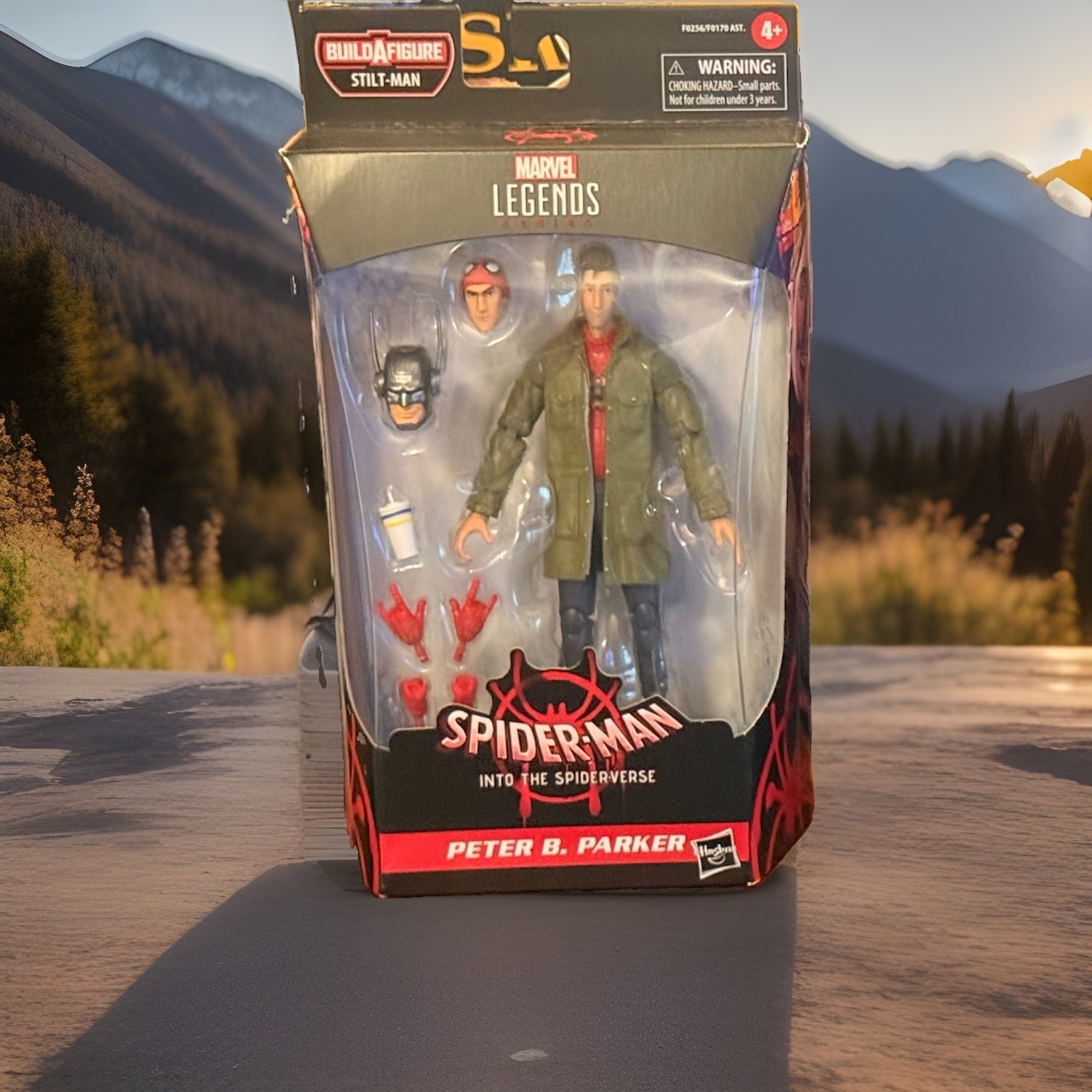 Marvel Legends Peter B. Parker Spider-Man Hasbro  6" Stilt-Man BAF 6" Figure NIP