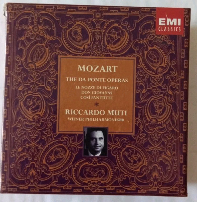 Wolfgang Amadeus Mozart : Three Da Ponte Operas, The (Muti) CD 9 discs (2002)