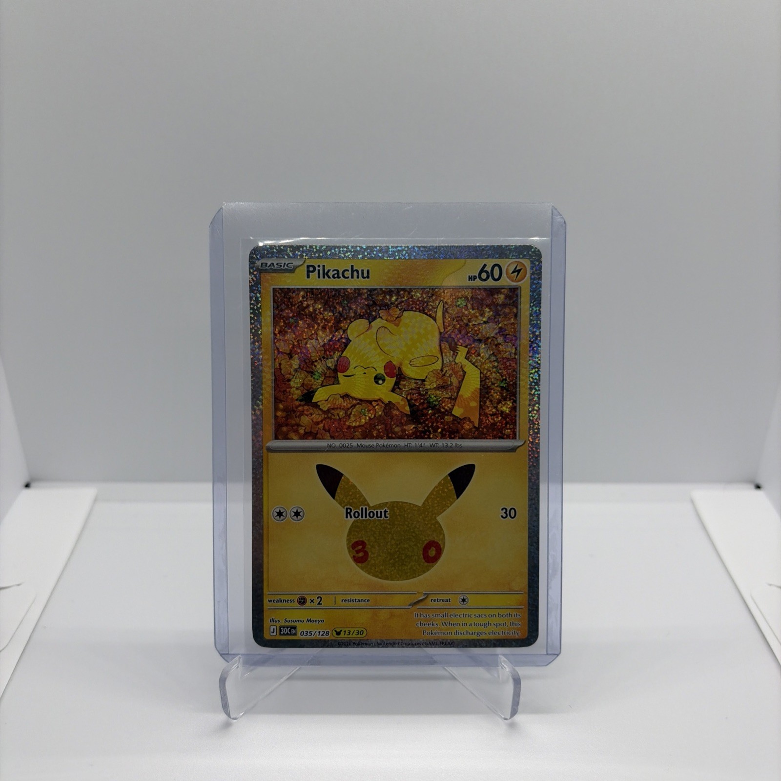 Pikachu 035/128 - Pokémon 30° Celebrazione 13/30
