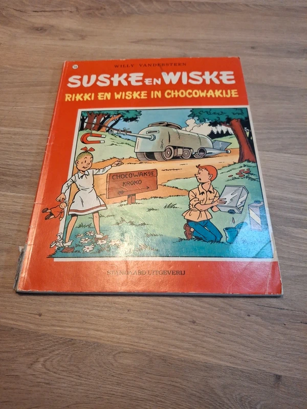 154 Suske en Wiske Rikkie en Wiske in Chocowakije
