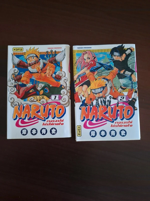 Tome 1 et 2 naruto