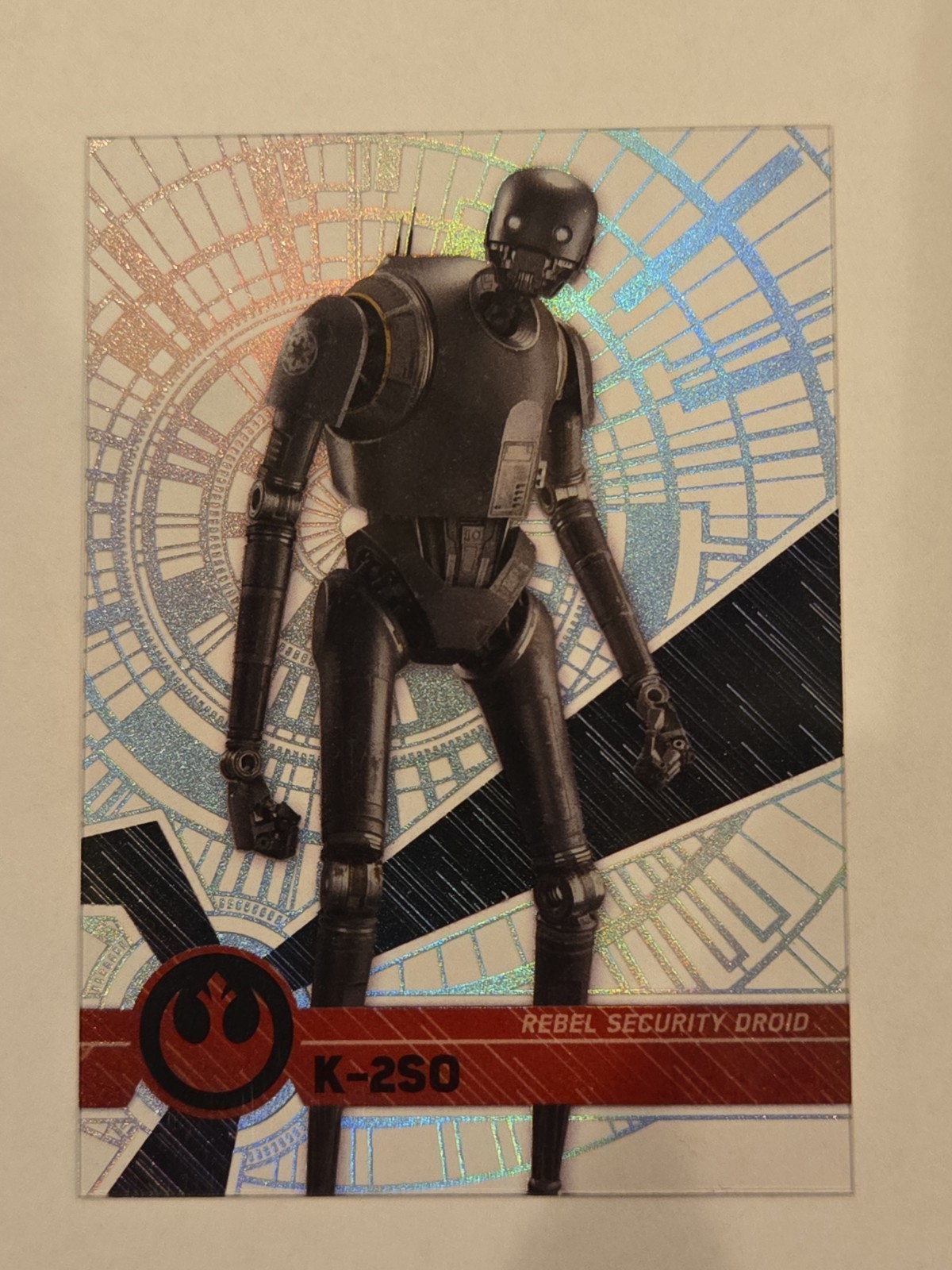 2017 TOPPS Star Wars HIGH TEK "K-2SO" #67 FORMA 2 MODELLO 1