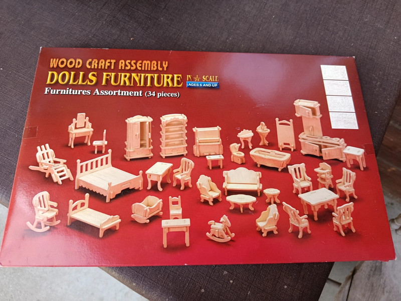 Maquette pour meubles miniaturesà monter