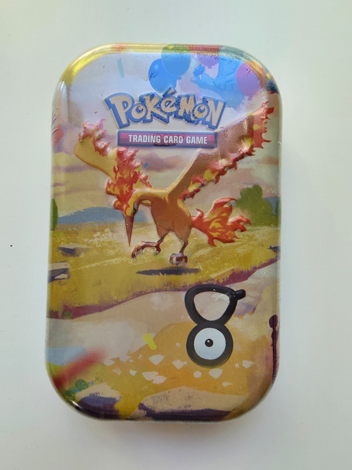 BRAND NEW FACTORY SEALES MOLTRES POKEMON 30TH ANNIVERSARY CELEBRATION MINI TIN